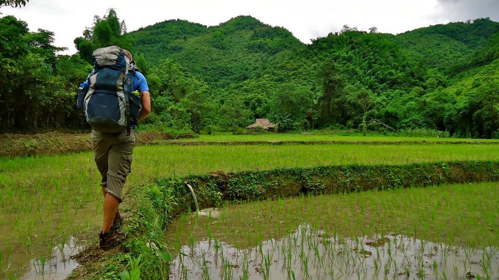 Luang Prabang Bike to Kuang Si Waterfall & Cruise the Mekong River 1 Day